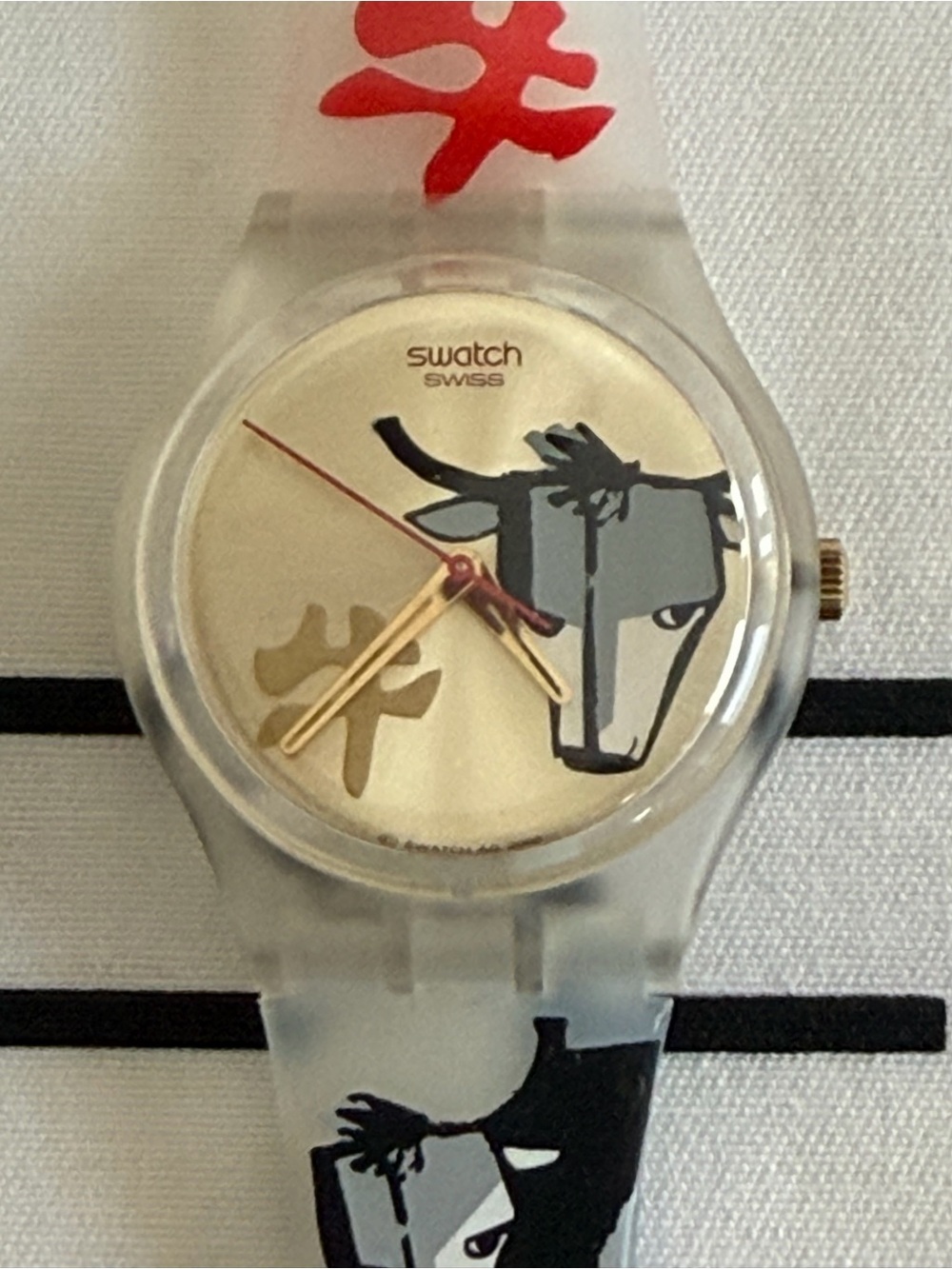 Swatch "Bulls on Parade" GE222 - Chinese New Year Limited Edition